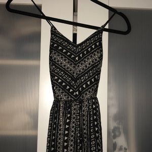 F21 Strappy Backless Maxi Dress